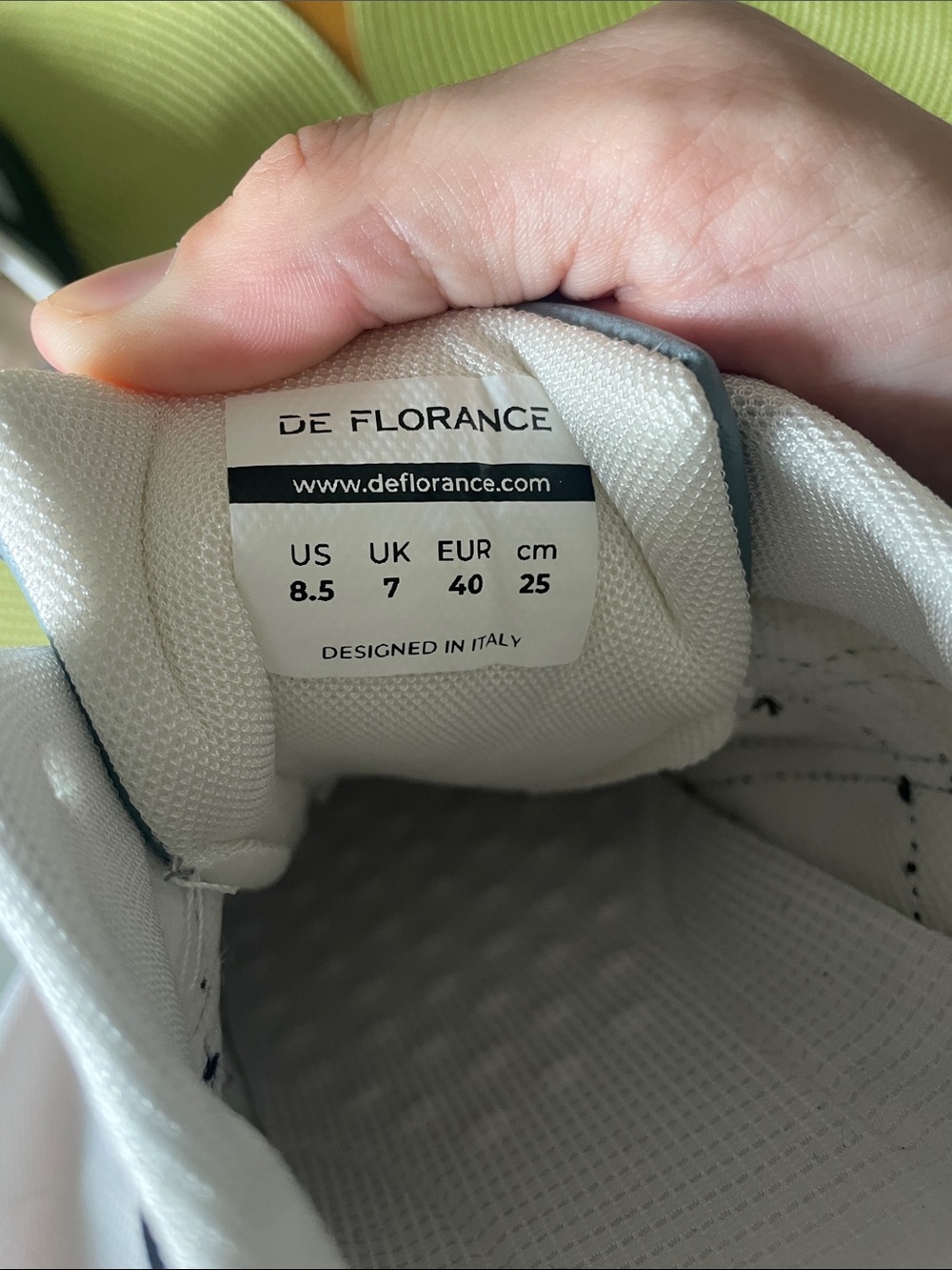 Gray Women's Athletic Sneakers with Black Accents - Unbranded - Picture 6 of 6